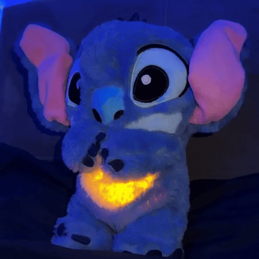 stitch que respira peluche